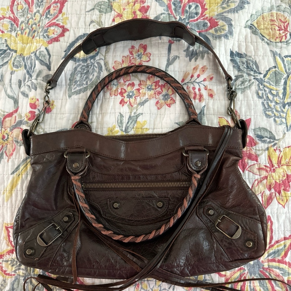 Balenciaga Chocolate Brown First bag